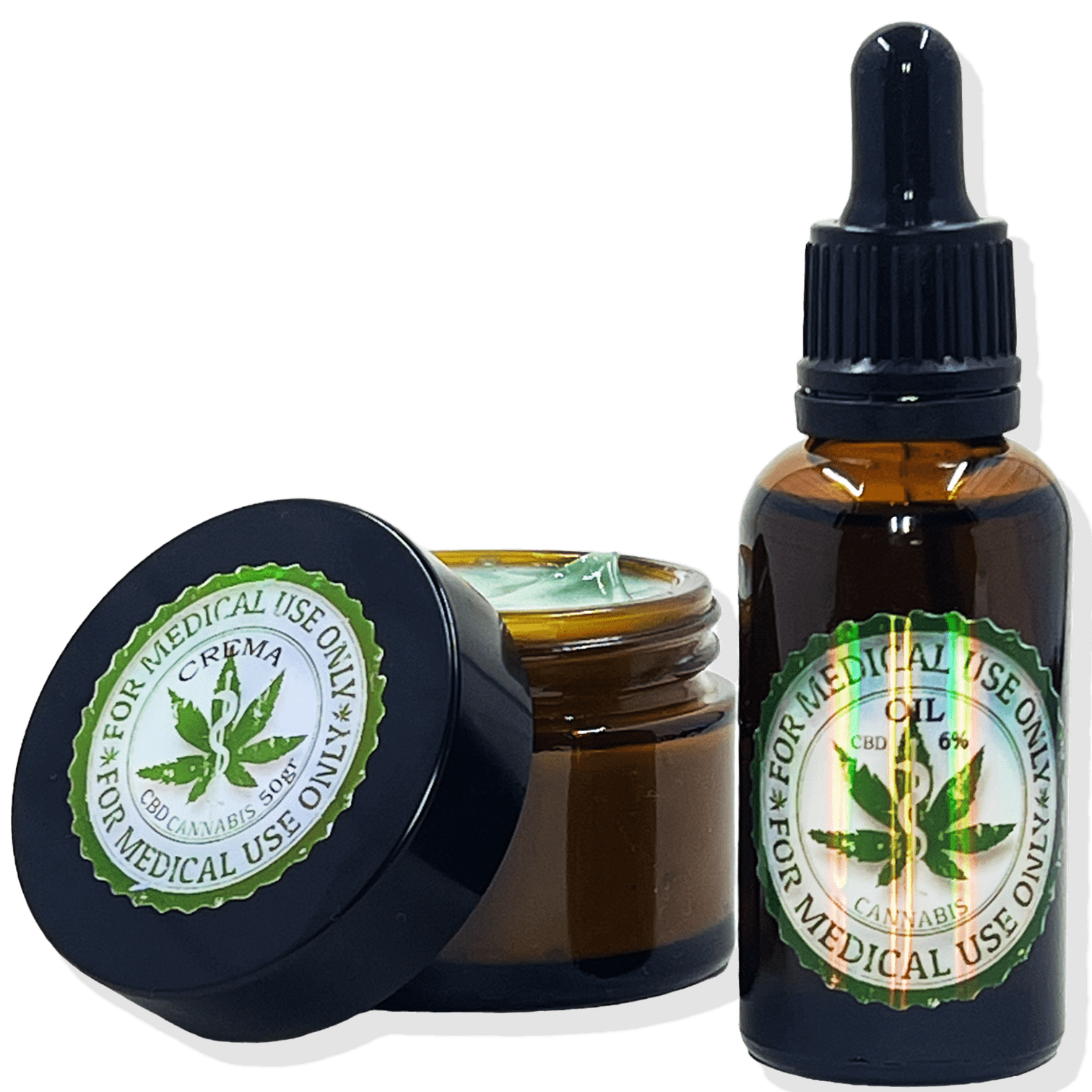 Aceite CBD 30ml 6% más Crema 50gr CBD