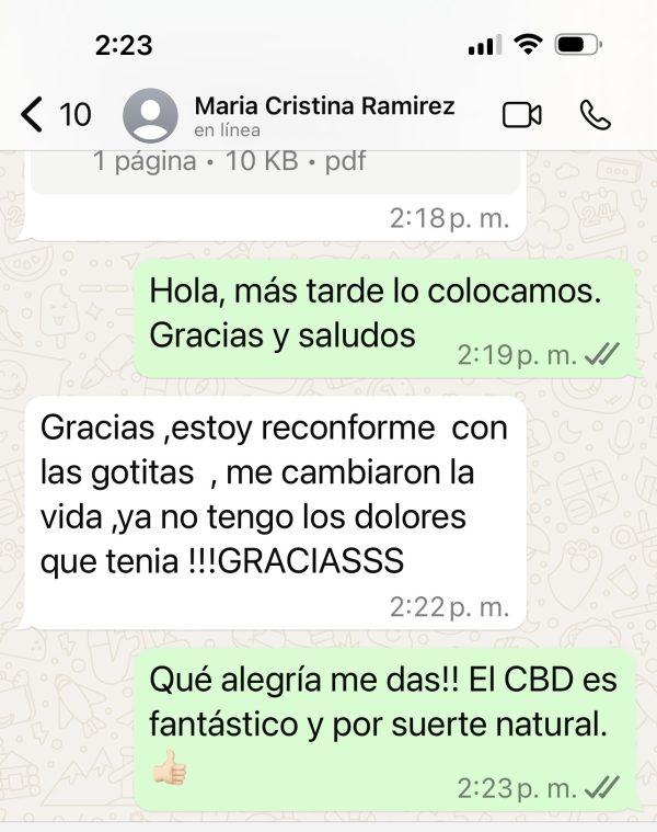 OFERTA 2 ACEITES DE CANNABIS 30ml FORTE 15% CBD - Imagen 2