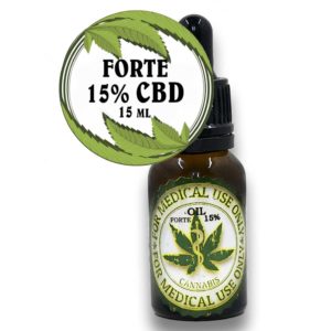 Aceite De Cannabis Cannabidiol Forte 15ml Cbd 15%