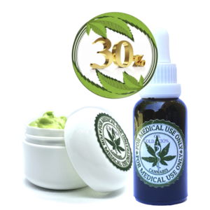 Aceite Cannabis 30ml CBD 30% Gold Y Crema 50gr