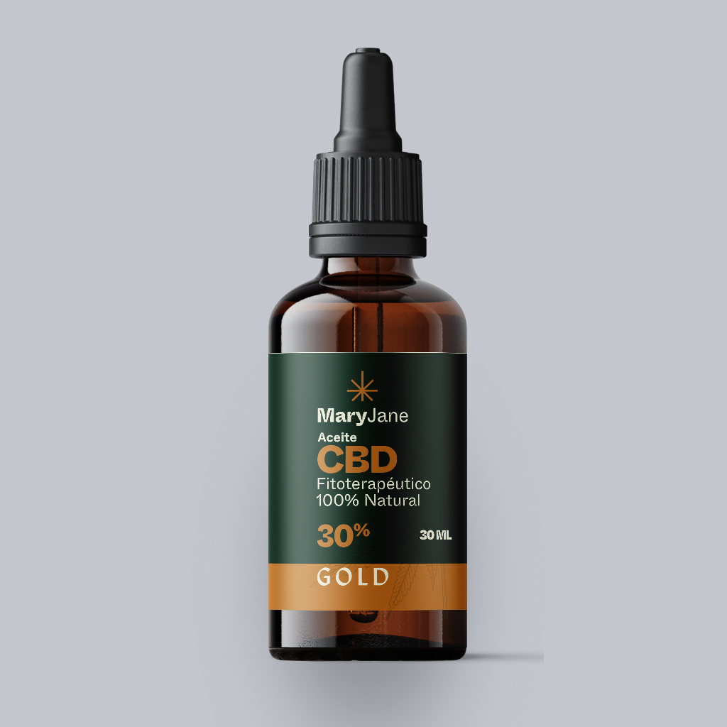 Aceite CBD 30ml Gold / 30% CBD